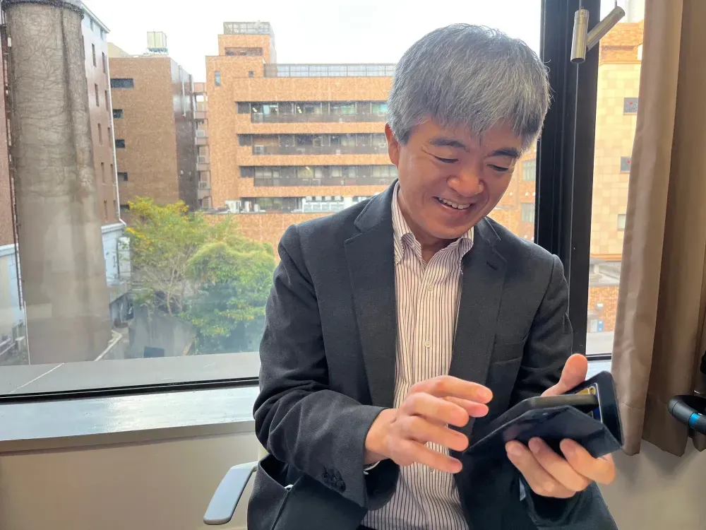 Professor using SpeakBuddy