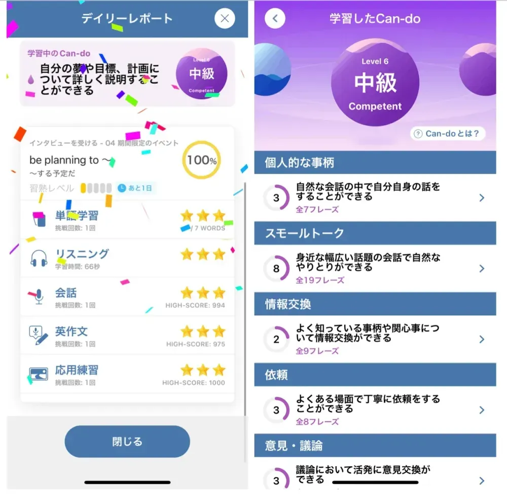 Flow explaining SpeakBuddy's "can-do" feature