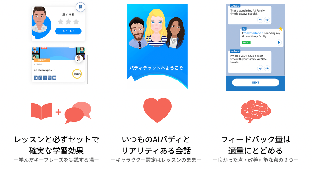 Buddy chat features explained