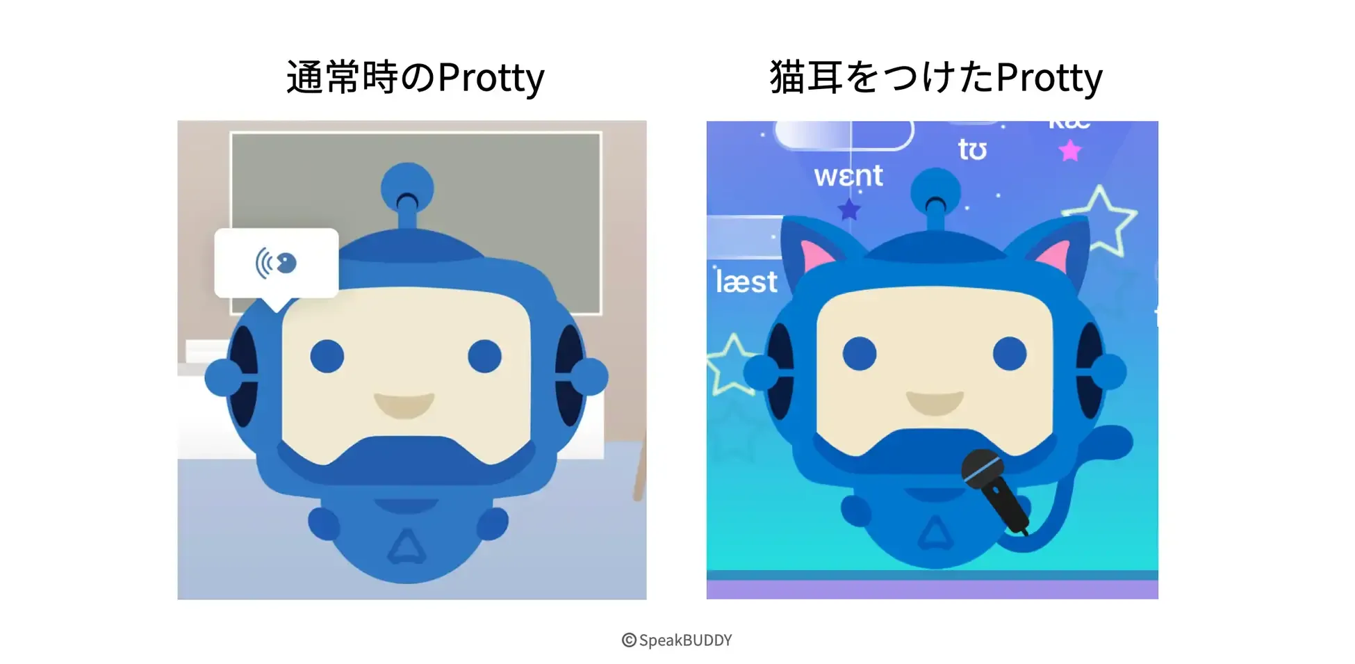 Normal protty vs copycat protty